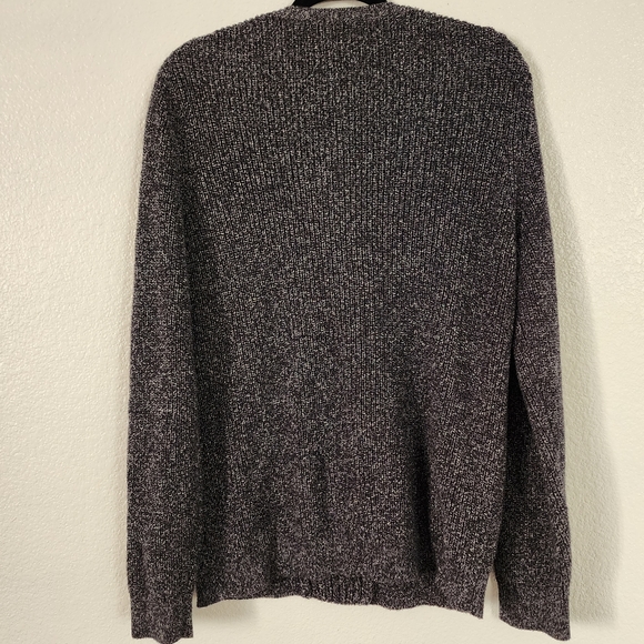 Talbots dark grey cable knit sweater sz XL - Picture 2 of 8